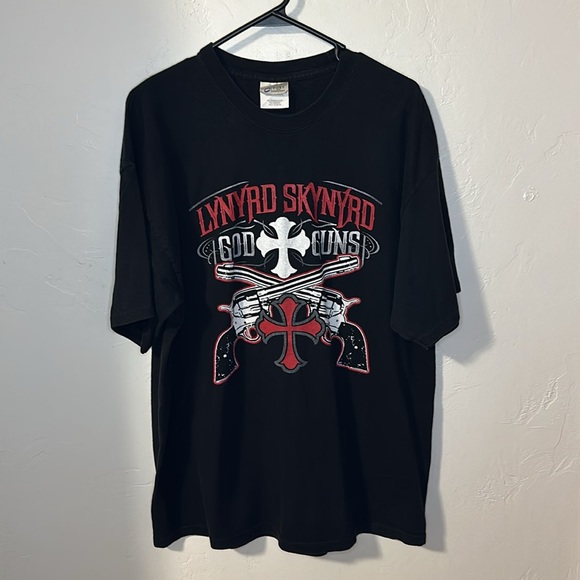 Lynyrd Skynyrd black short sleeve concert T-shirt Xl - Picture 1 of 7